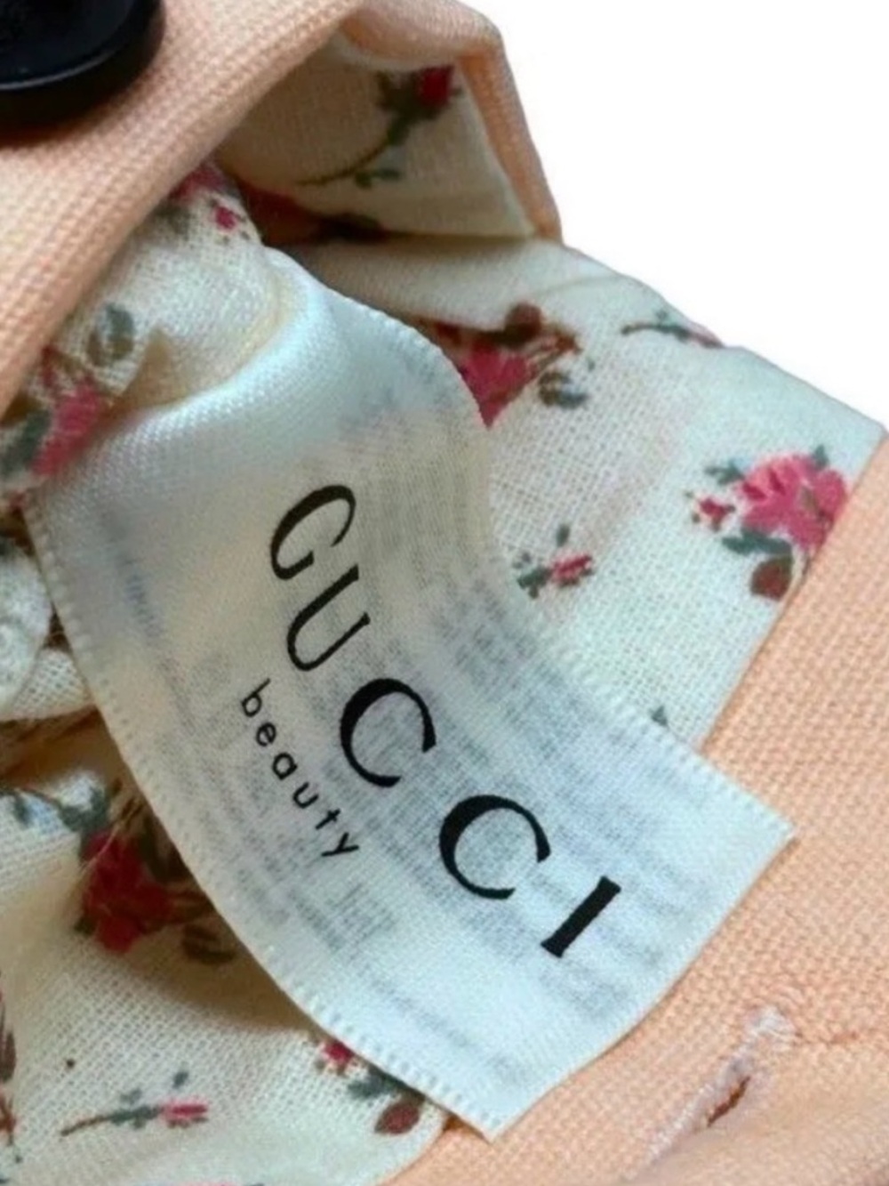 Gucci Pink Hand Mirror with Peach Pouch - Picture 2 of 3